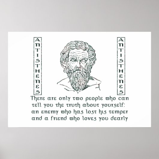 Antisthenes Poster (Voorkant)