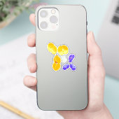 Antistof geneesmiddelconjugaat DAR2 op glycanen Sticker (Telefoon)