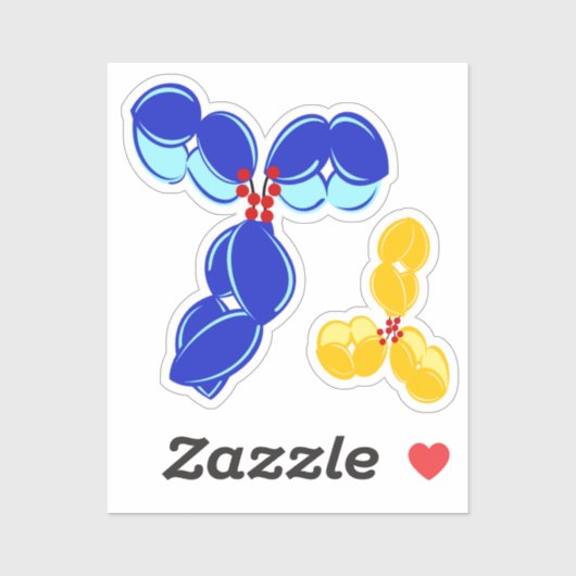 Antistof geneesmiddelconjugaat DAR8 op cysteïnes Sticker (Vel)