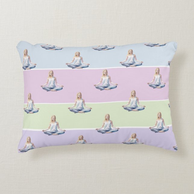 ANTISTRESS CALM MEDITATION RELAX PASTEL CHAKRA ACCENT KUSSEN (Voorkant)