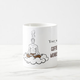 ANTISTRESS Coffee first, worries later quote Koffiemok