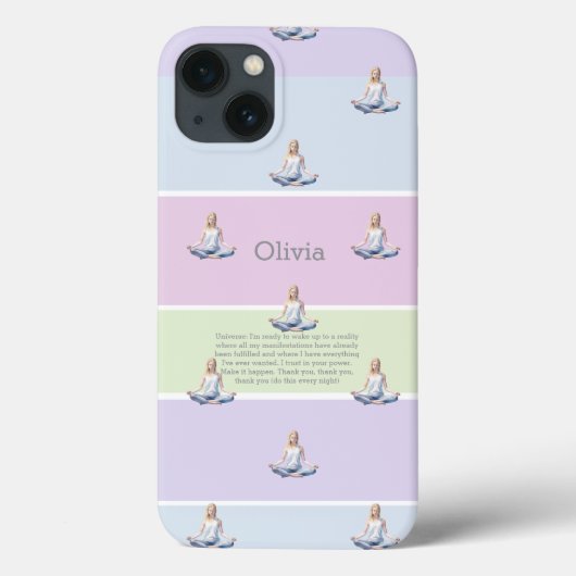 ANTISTRESS  MEDITATION shopping grocery peace calm Case-Mate iPhone Case (Achterkant)