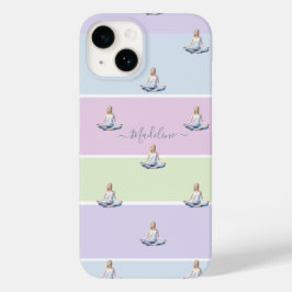 ANTISTRESS  MEDITATION shopping grocery peace calm Case-Mate iPhone 14 Hoesje