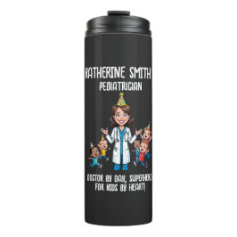 antistress pediatrician medical doctor fun kids thermosbeker