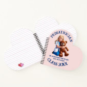 antistress pediatrician teddy bear kids university notitieboek (Binnen)