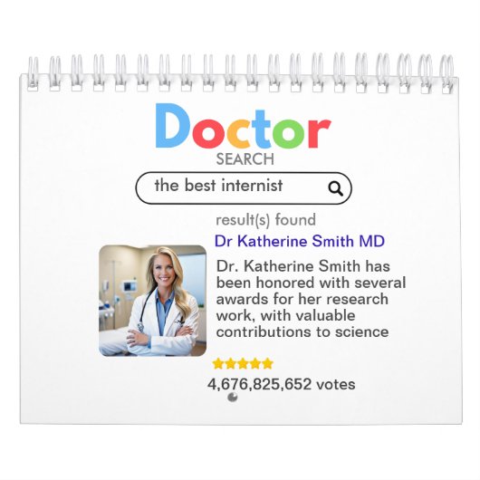 antistress PHYSICIAN DOCTOR google search votes Kalender (Hoes)