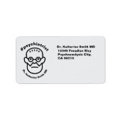 Antistress Psychoanalysis Sigmund Freud Clinic Etiket (Voorkant)
