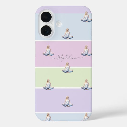 ANTISTRESS relax calm meditation pastel Case-Mate iPhone Case (Achterkant)