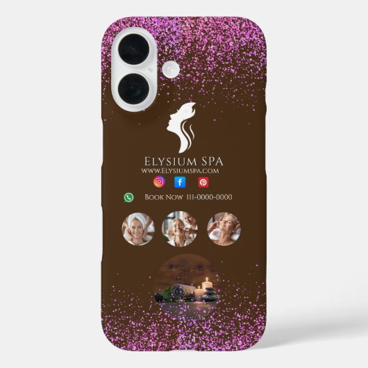 ANTISTRESS RELAX CALM SPA BEAUTY BRANDING Case-Mate iPhone CASE (Achterkant)