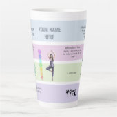 AntiStress Serene Meditation Midfulness Latte Mok (Voorkant)