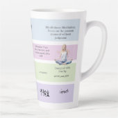 AntiStress Serene Meditation Midfulness Latte Mok (Rechts)