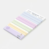 AntiStress Serene Meditation Yoga Chakras relax Post-it® Notes (Schuin)