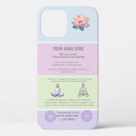 ANTISTRESS STRESS RELAX YOGA MANDALA CALM Case-Mate iPhone CASE