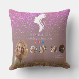 ANTISTRESS Terracotta Gold Spa Beauty social media Kussen