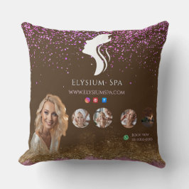 ANTISTRESS Terracotta Gold Spa Beauty social media Kussen