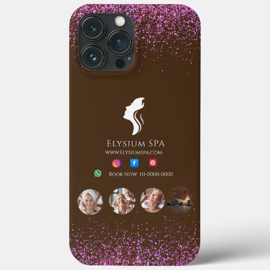 ANTISTRESS TERRACOTTA RELAX BRANDING Case-Mate iPhone CASE (Achterkant)