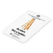Antiterreurmagneet: Wees alert. Geen ladder. Magneet (Linkerzijde)