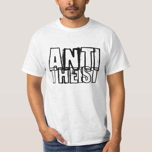 AntiTheist - T-shirt (Voorkant)