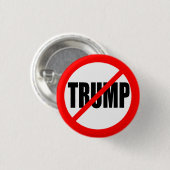 ANTITRUMP RONDE BUTTON 3,2 CM (Voorkant /achterkant)