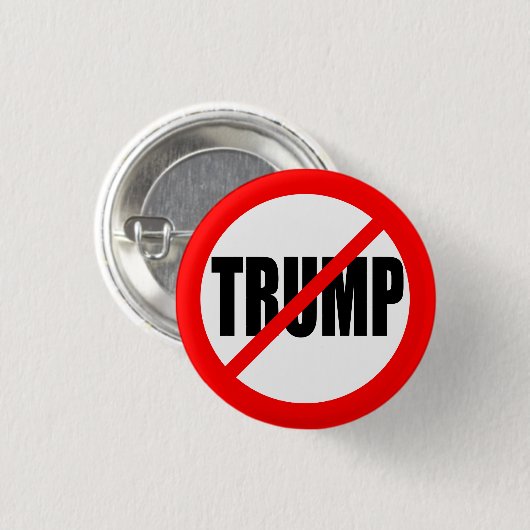 ANTITRUMP RONDE BUTTON 3,2 CM (Voorkant /achterkant)