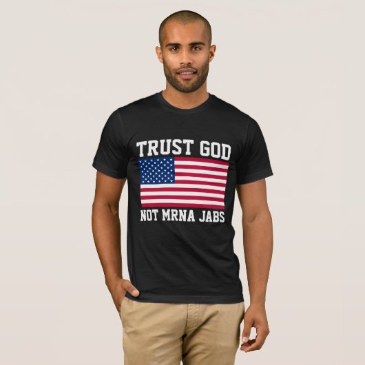 ANTIVAX TRUST GOD T-SHIRTS (Voorkant volledig)