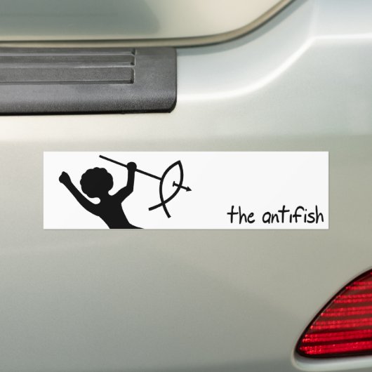 Antivis - Bumpersticker (Op auto)