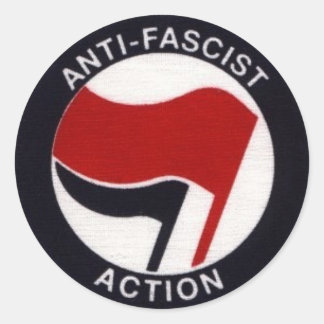 antivlaggen celtic glasgow ronde sticker