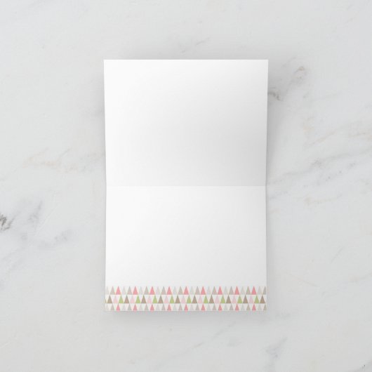 Antler Baby shower dank u kaarten (Binnen)