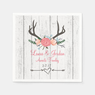 Antler Baby shower Napkins Servet