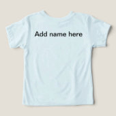 Antler Float Parade – Beach Pride Tee for Kids (Design achterkant)