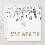 Antler met groen Briefkaart (Achterkant)