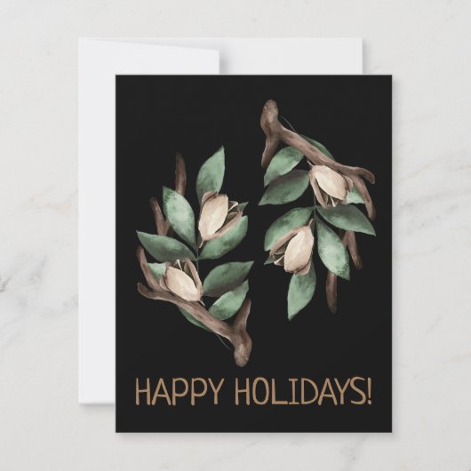 Antler met groen Briefkaart (Voorkant)