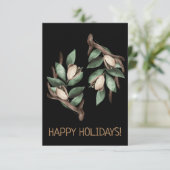 Antler met groen Briefkaart (Staand voorkant)