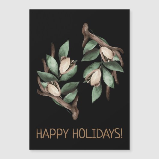 Antler met groen Briefkaart (Voorkant)