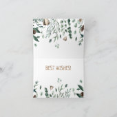 Antler met groen Briefkaart (Binnen)