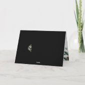 Antler met groen Briefkaart (Achterkant)