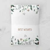 Antler met groen Briefkaart (Binnen)