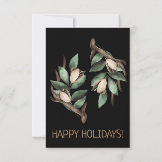 Antler met groen Briefkaart (Voorkant)