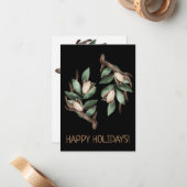 Antler met groen Briefkaart (Voorkant / Achterkant in situ)