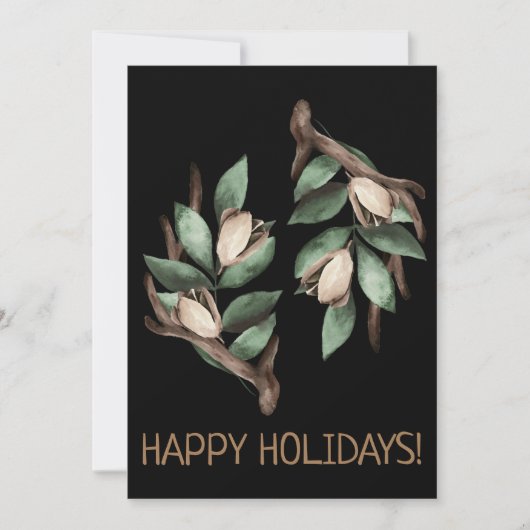 Antler met groen Briefkaart (Voorkant)