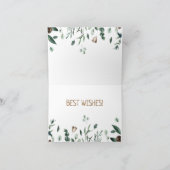 Antler met groen Briefkaart (Binnen)