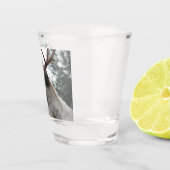 Antlered Cariou Foto Shot Glas (Rechts)