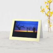 "Antlers #2" Kaart (Gele Bloem)