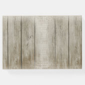 Antlers en Roze Rozen Gastenboek (Achterkant)