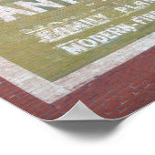 Antlers Hotel Sign, Baker City, Oregon Poster (Hoek)