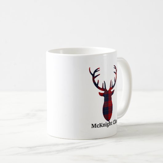 "Antlers" McKnight Clan Mok Tartan (Voorkant rechts)