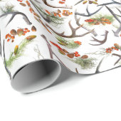 Antlers Wrapping Paper Cadeaupapier (Rol Hoek)