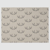 Antlers, zwart en taupe tissuepapier (Voorkant)
