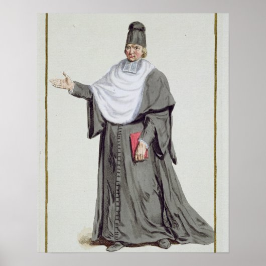 Antoine Arnauld (1612-94) uit de Receuil des Estam Poster (Voorkant)