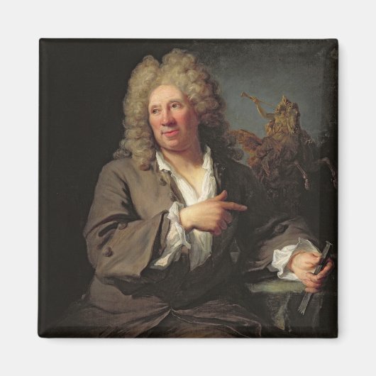 Antoine Coysevox 1711 Magneet (Voorkant)